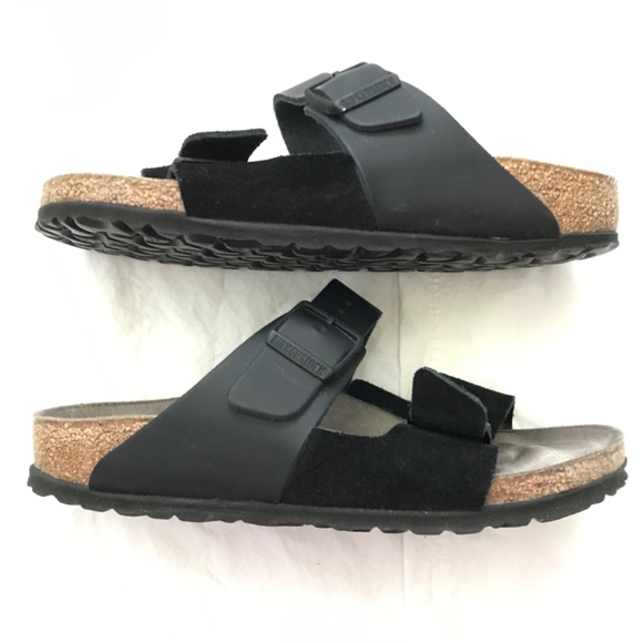 Birkenstock Arizona Split Size 36/Women's 5/5.5 Black - Picture 2 of 14